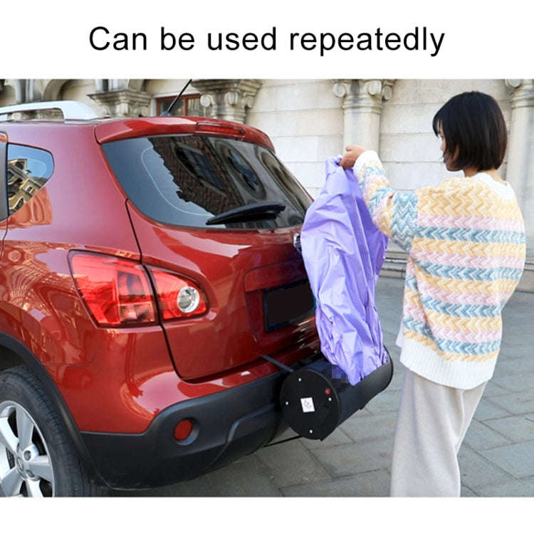 Sunscreen Insulated Rainproof Intelligent Automatic Remote Control Car Cover (Red)