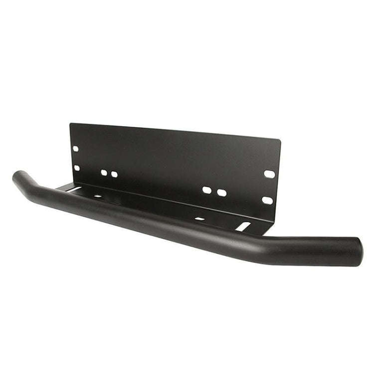 Universal Car License Plate Plastic Bracket Frame Holder Stand Mount (Black)
