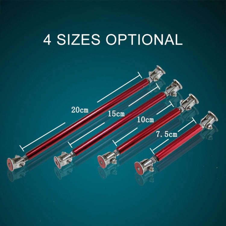 2 PCS Car Modification Adhesive Surrounded Rod Lever Front and Rear Bars Fixed Front Lip Back Sho...