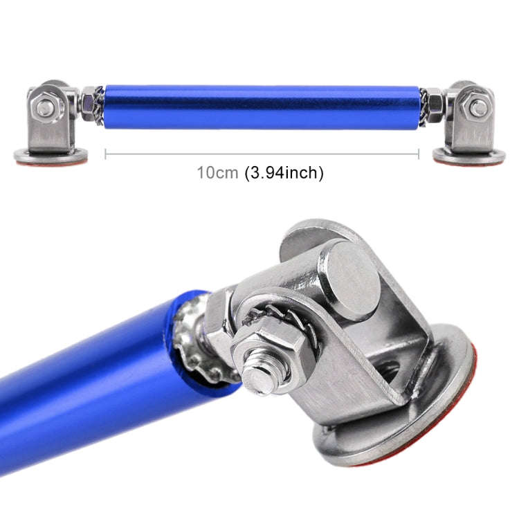 2 PCS Car Modification Adhesive Surrounded Rod Lever Front and Rear Bars Fixed Front Lip Back Sho...