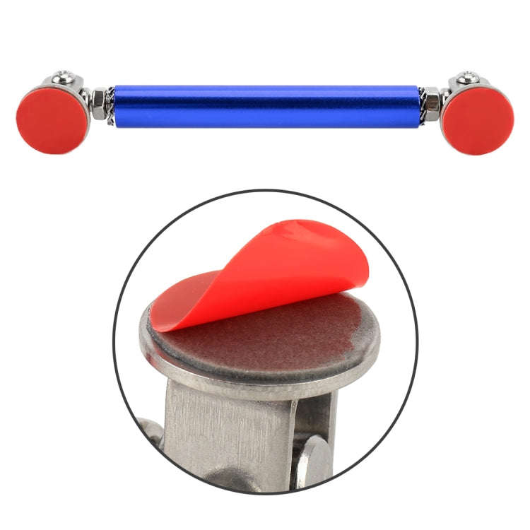 2 PCS Car Modification Adhesive Surrounded Rod Lever Front and Rear Bars Fixed Front Lip Back Sho...