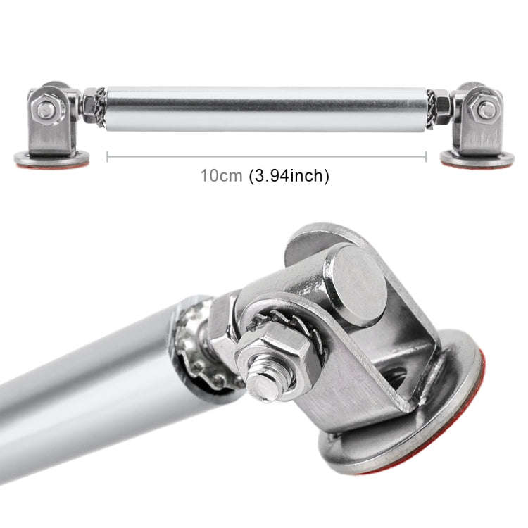 2 PCS Car Modification Adhesive Surrounded Rod Lever Front and Rear Bars Fixed Front Lip Back Sho...