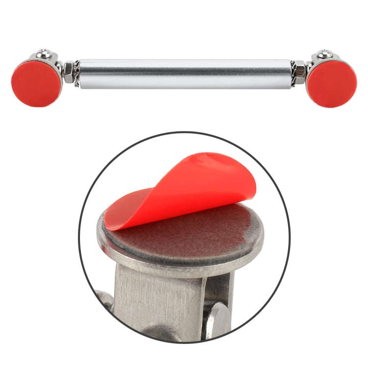 2 PCS Car Modification Adhesive Surrounded Rod Lever Front and Rear Bars Fixed Front Lip Back Sho...