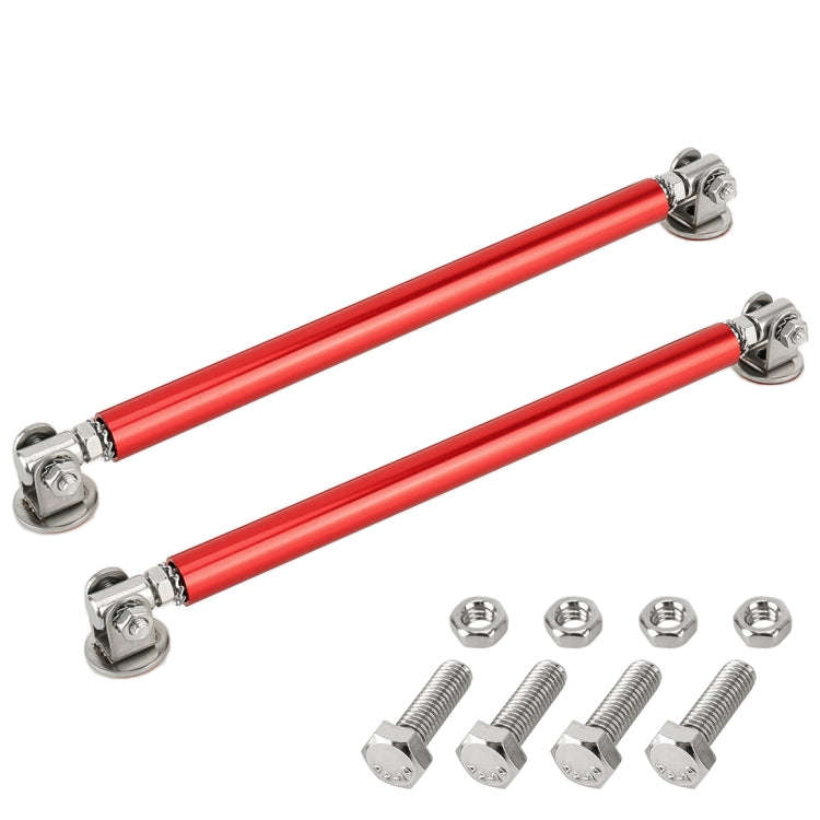 2 PCS Car Modification Adhesive Surrounded Rod Lever Front and Rear Bars Fixed Front Lip Back Sho...