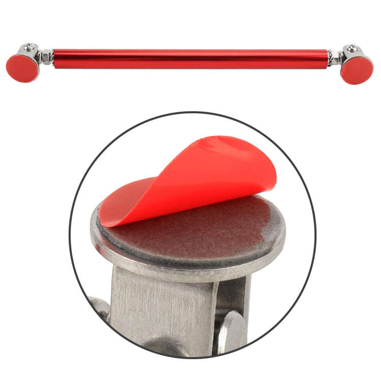 2 PCS Car Modification Adhesive Surrounded Rod Lever Front and Rear Bars Fixed Front Lip Back Sho...