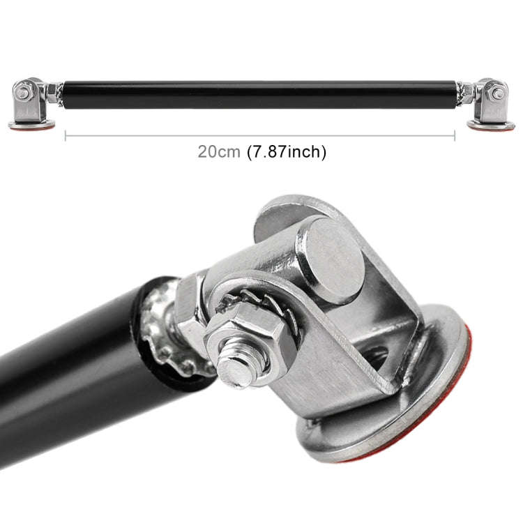 2 PCS Car Modification Adhesive Surrounded Rod Lever Front and Rear Bars Fixed Front Lip Back Sho...