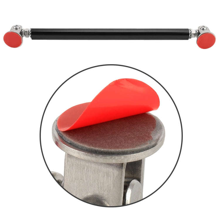 2 PCS Car Modification Adhesive Surrounded Rod Lever Front and Rear Bars Fixed Front Lip Back Sho...