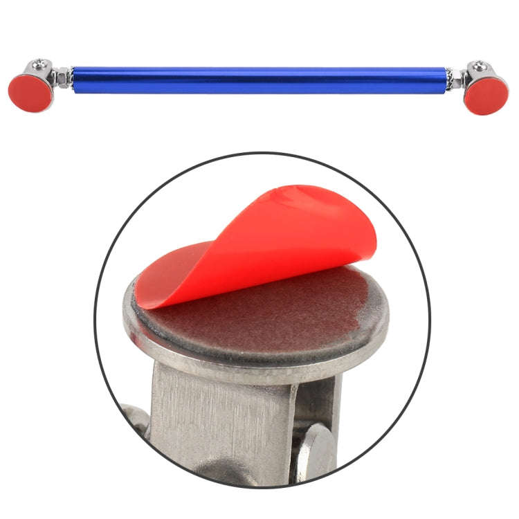 2 PCS Car Modification Adhesive Surrounded Rod Lever Front and Rear Bars Fixed Front Lip Back Sho...