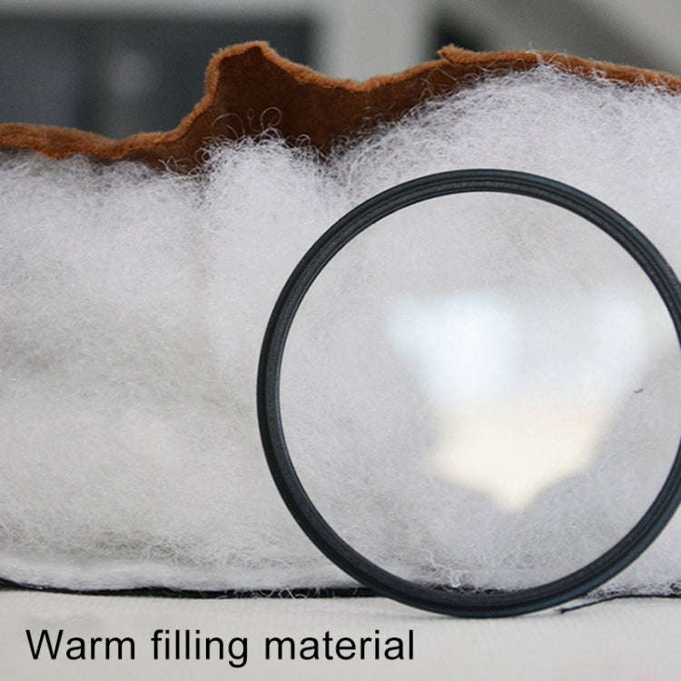 Car Thick Plush Seat Cushion Warmer Cover Winter Seat Mat (Coffee)