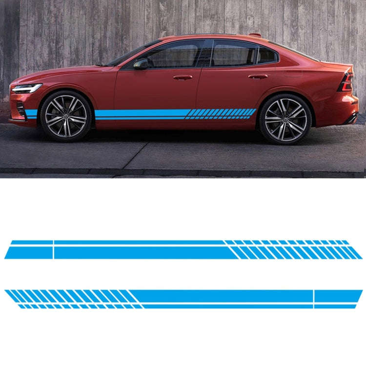 Car Styling Stripe PVC Sticker Auto Decorative Sticker (Blue)