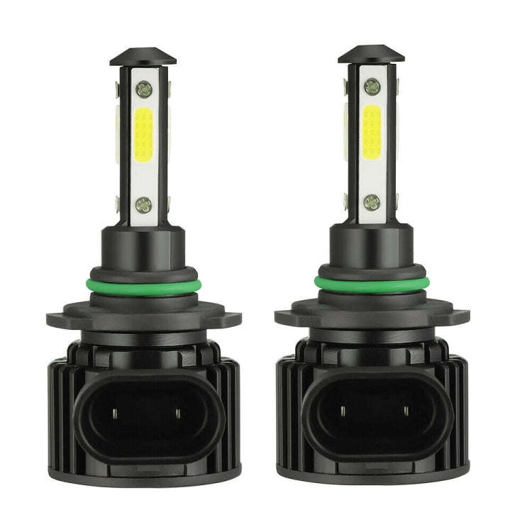 F8 9006 2 PCS 22W 3000LM 6000K Four Side DOB LED Headlight Fog Light Bulbs High Beam Conversion K...