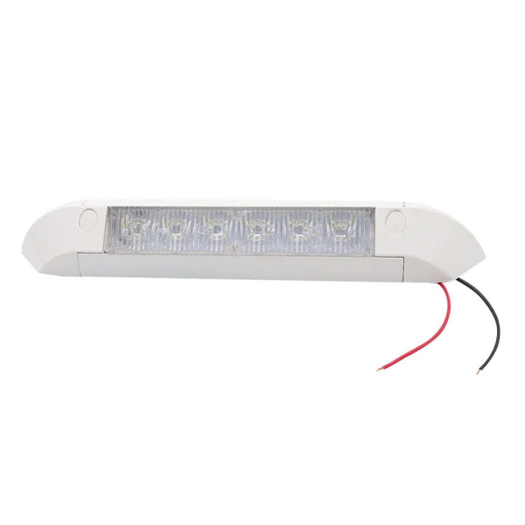 DC 12V 2.6W 6000K IP67 Marine RV Waterproof LED Stair Deck Dome Light Ceiling  Lamp, Aluminum All...