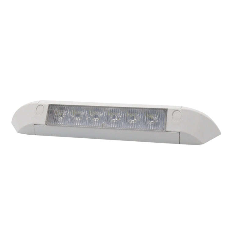 DC 12V 2.6W 6000K IP67 Marine RV Waterproof LED Stair Deck Dome Light Ceiling  Lamp, Aluminum All...
