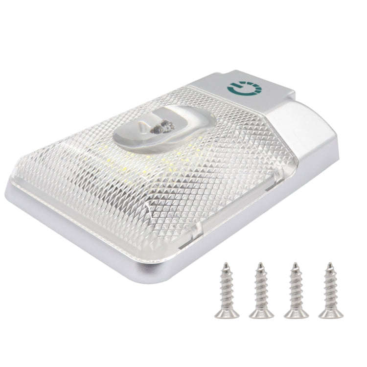 D4376S DC11-18V 3.6W 6000-6500K IP50 24LEDs SMD-5050 Marine RV Dimmable LED Dome Light Ceiling La...