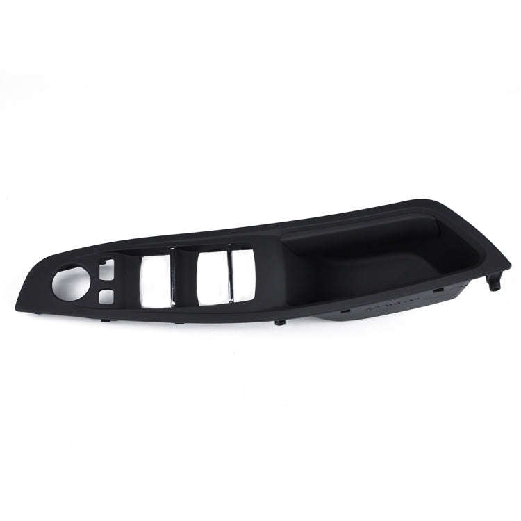 Door Left Front Handle Window Switch Panel 51417225875 for BMW 5 Series(Black)