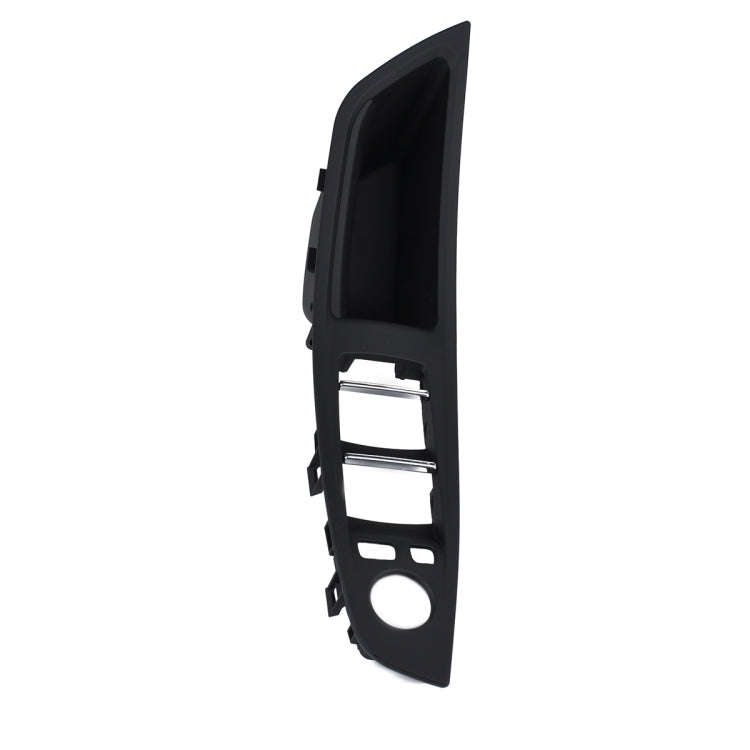 Door Left Front Handle Window Switch Panel 51417225875 for BMW 5 Series(Black)
