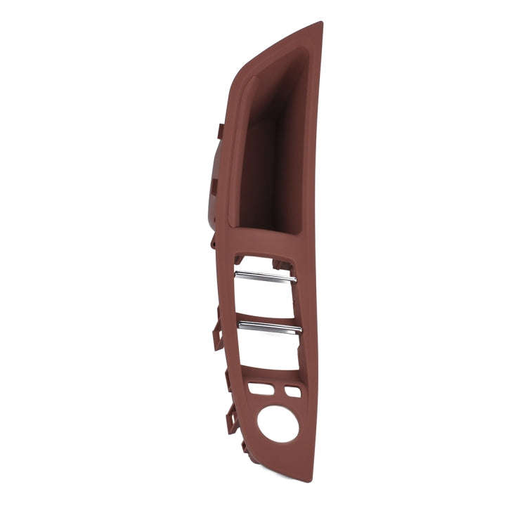 Door Left Front Handle Window Switch Panel 51417225875 for BMW 5 Series(Brown)