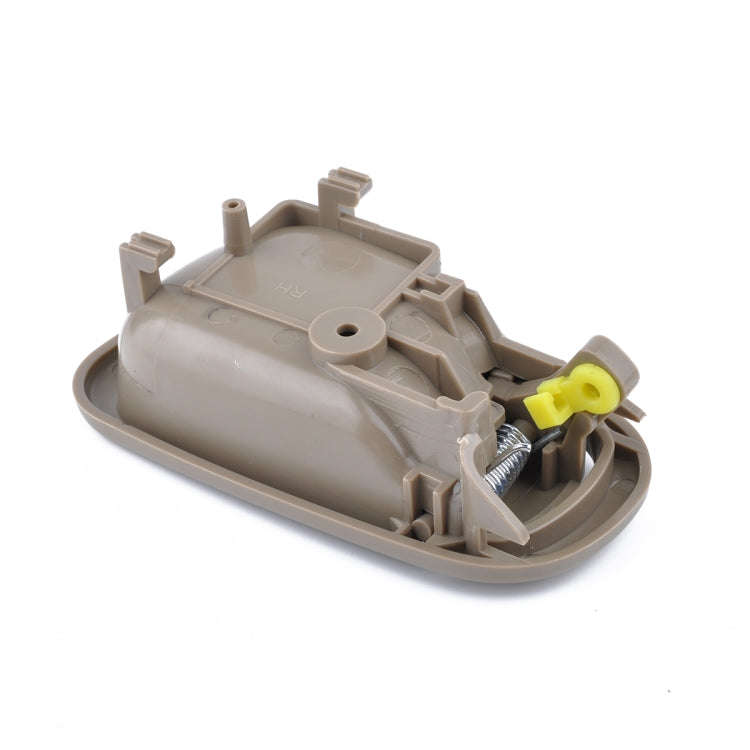 4 PCS Car Inner Door Handles 69205-02050RH / 69206-02050LH for Toyota Corolla 1998-2002 (Beige)