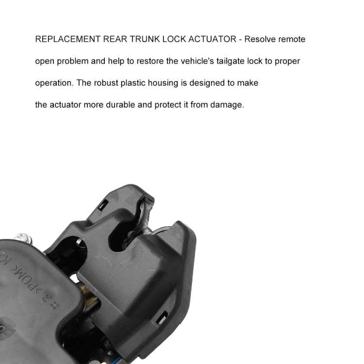 TLA016 Tailgate Latch Lock Actuator Motor Tail Gate Latch for Honda Accord (Black)