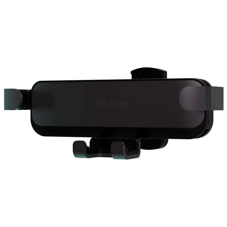 HAMTOD Pro Car Gravity Invisible Telescopic Mobile Phone Mount Holder (Obsidian Black)