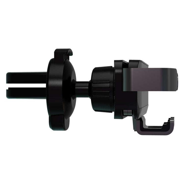 HAMTOD Pro Car Gravity Invisible Telescopic Mobile Phone Mount Holder (Obsidian Black)
