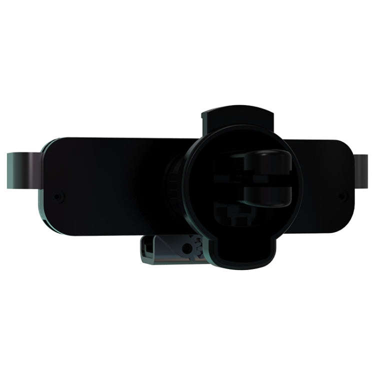 HAMTOD Pro Car Gravity Invisible Telescopic Mobile Phone Mount Holder (Obsidian Black)