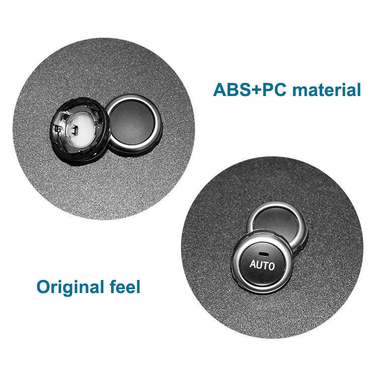 Car Temperature Adjustment Switch Air Conditioning Knob with Letter for BMW 5 Series / 6 Aeries /...