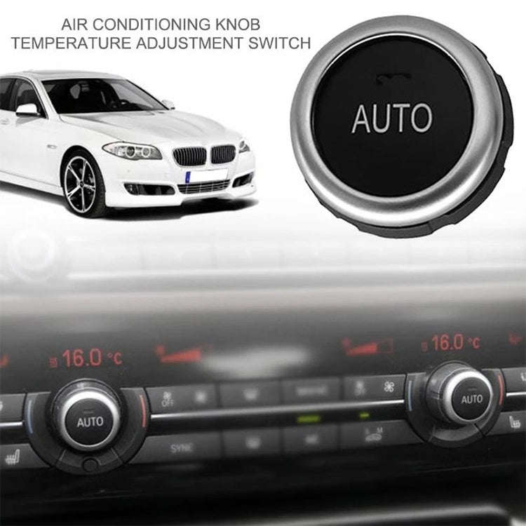 Car Temperature Adjustment Switch Air Conditioning Knob with Letter for BMW 5 Series / 6 Aeries /...
