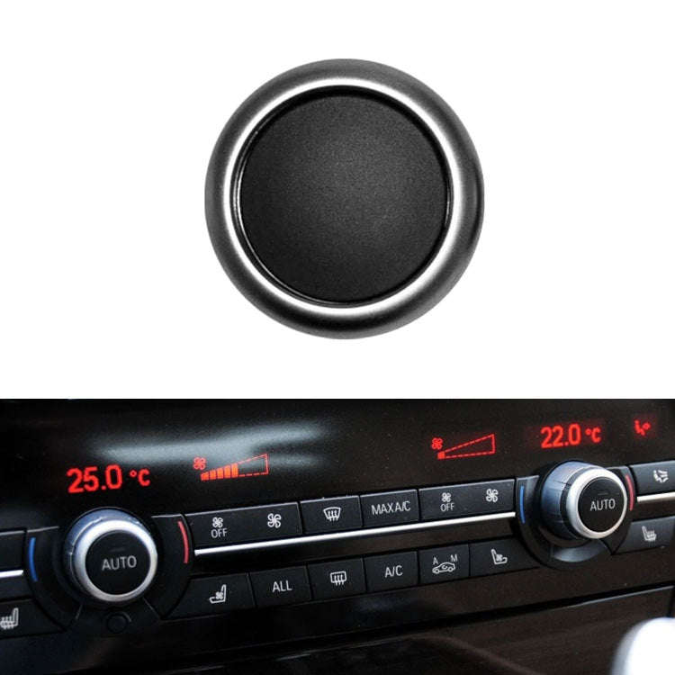 Car Temperature Adjustment Switch Air Conditioning Knob without Letter for BMW 5 Series / 6 Aerie...