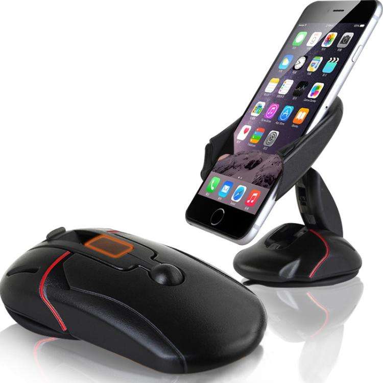 Suction Cup Rotatable Creative Mouse Shaped Car Holder