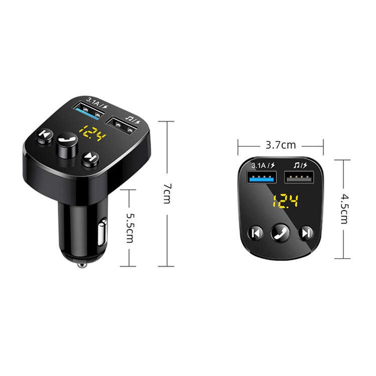 362 Car Multi-functional Smart MP3 Player Bluetooth Hands-free Receiver
