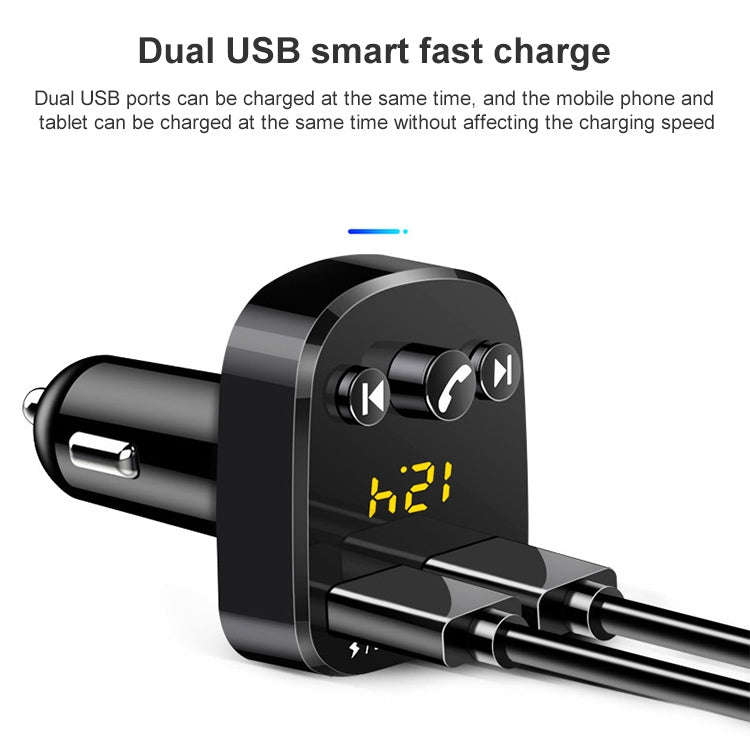 362 Car Multi-functional Smart MP3 Player Bluetooth Hands-free Receiver