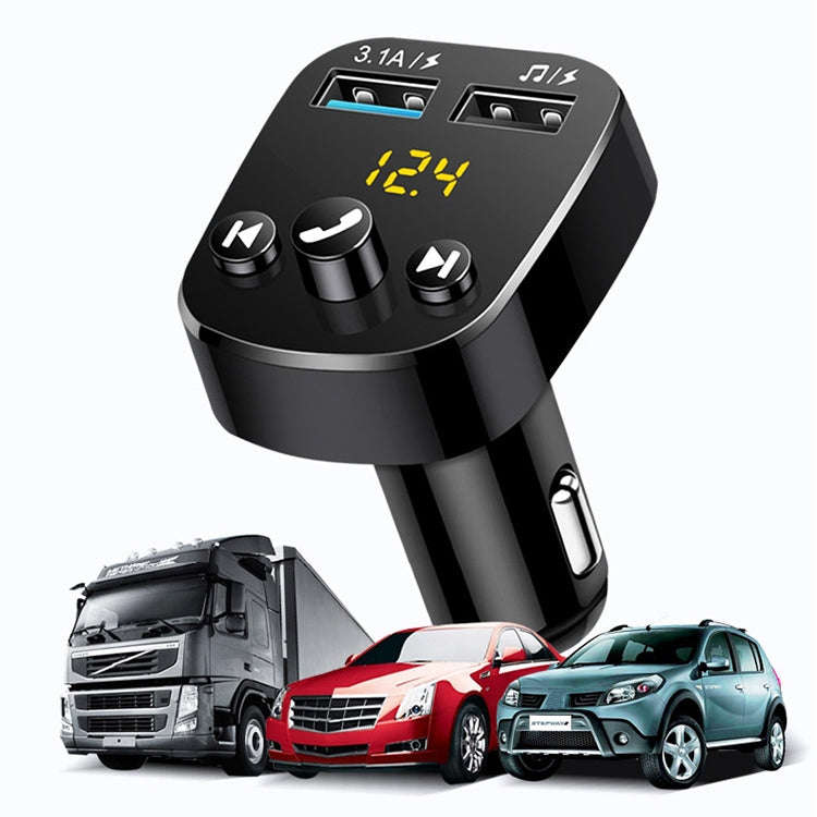 362 Car Multi-functional Smart MP3 Player Bluetooth Hands-free Receiver