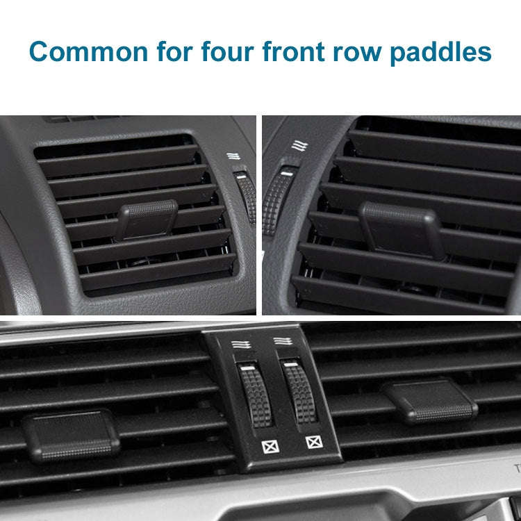 Car Air Conditioning Exhaust Switch Paddle for Toyota Prado 2010-2017 55650-6018(Brown)