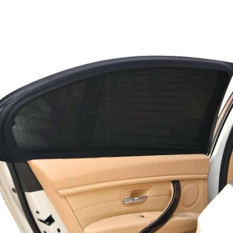 Auto Car Window Mesh Shield Sunshade Visor Net Mosquito Repellent UV Protection Window Covers, Hi...