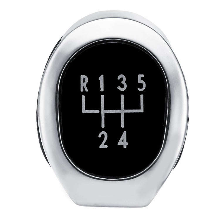 Car 5-speed Matte Silver Gear Shift Lever Knob for BMW