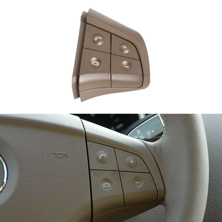 Car Right Side 4-button Steering Wheel Switch Buttons Panel 1648200110 for Mercedes-Benz W164, Le...