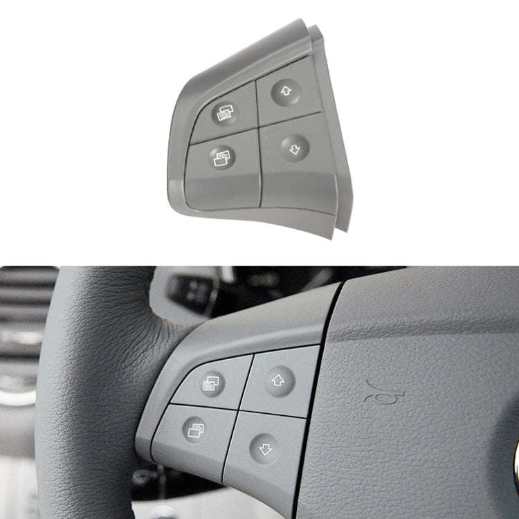 Car Left Side 4-button Steering Wheel Switch Buttons Panel 1648200010 for Mercedes-Benz W164, Lef...
