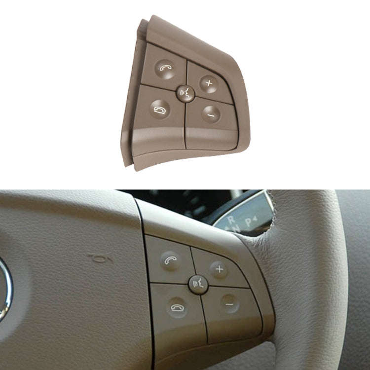 Car Right Side 5-button Steering Wheel Switch Buttons Panel 1648200110 for Mercedes-Benz W164, Le...