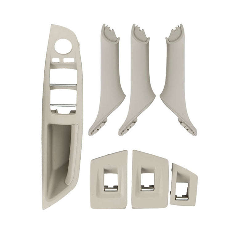 Car Standard Version Inside Doors Handle Pull Trim Cover 5141 7225 873 for BMW F10 F18, Left Driv...