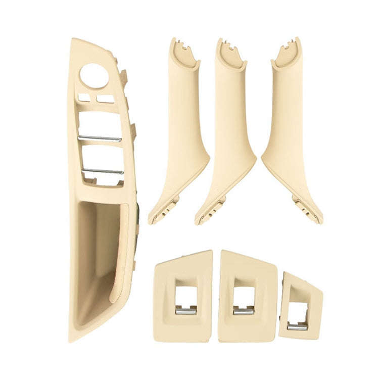Car Standard Version Inside Doors Handle Pull Trim Cover 5141 7225 873 for BMW F10 F18, Left Driv...