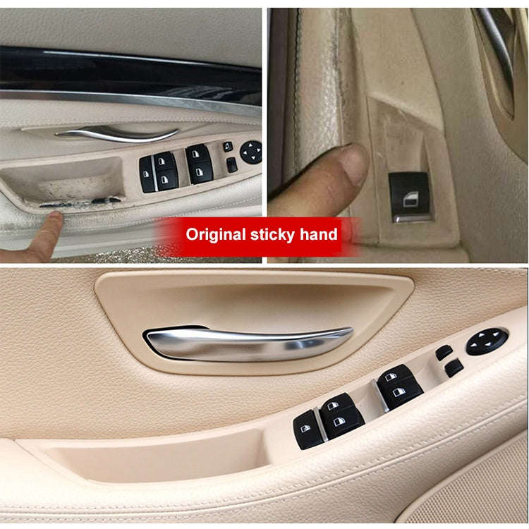 Car High Configuration Version Inside Doors Handle Pull Trim Cover 5141 7225 873 for BMW F10 F18,...