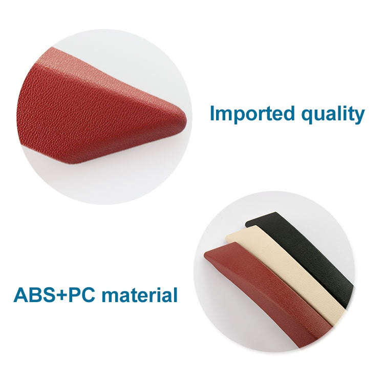 Car Inside Doors Handle Pull Trim Cover 51419186731 for BMW Z4, Left Driving(Red)