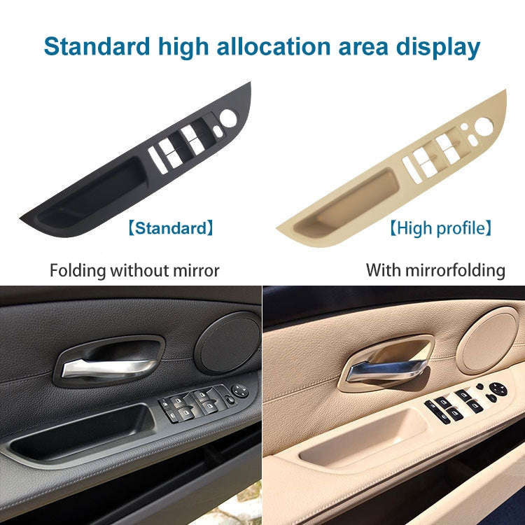 Car Left Front Door Window Lift Switch Trim Panel 51416983705 for BMW E60 2008-2010, Left Driving...