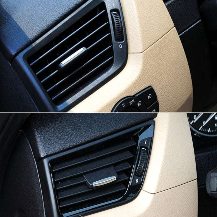 Car Left Side Air Conditioner Vent Panel for BMW X1, Left Driving(Color: Bright)