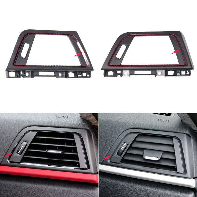 Car Right Side Air Conditioner Vent Panel 64229253217 for BMW 3 Series, Left Driving(Color: Matte)