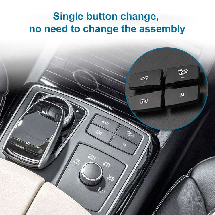 Car Model A1 Downhill Auxiliary Switch Shift Button for Mercedes-Benz GL GLE Class W166, Left Dri...