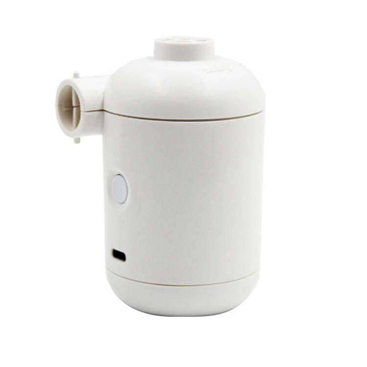 HT-426 USB Electric Air Pump for Rubber Boat Inflatable Bed (White)