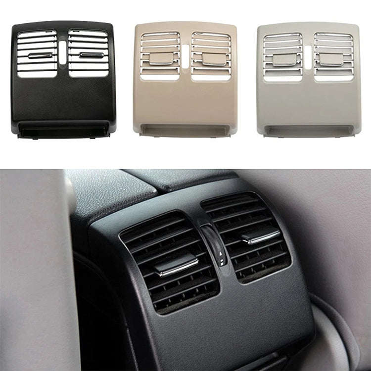 Car Rear Air Conditioner Air Outlet Panel for Mercedes-Benz W204 2007-2014, Left Driving (Beige)