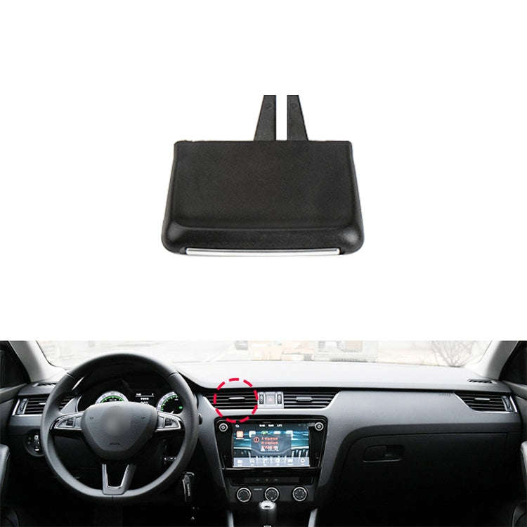 Car Middle Left Side No.2 Air Conditioning Exhaust Switch Paddle for Skoda Octavia 2014-2019, Lef...